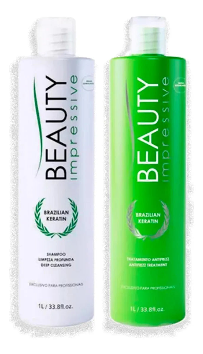 Brazilian Keratin Progressive Brush Hair Straightening Kit Beauty Impressive