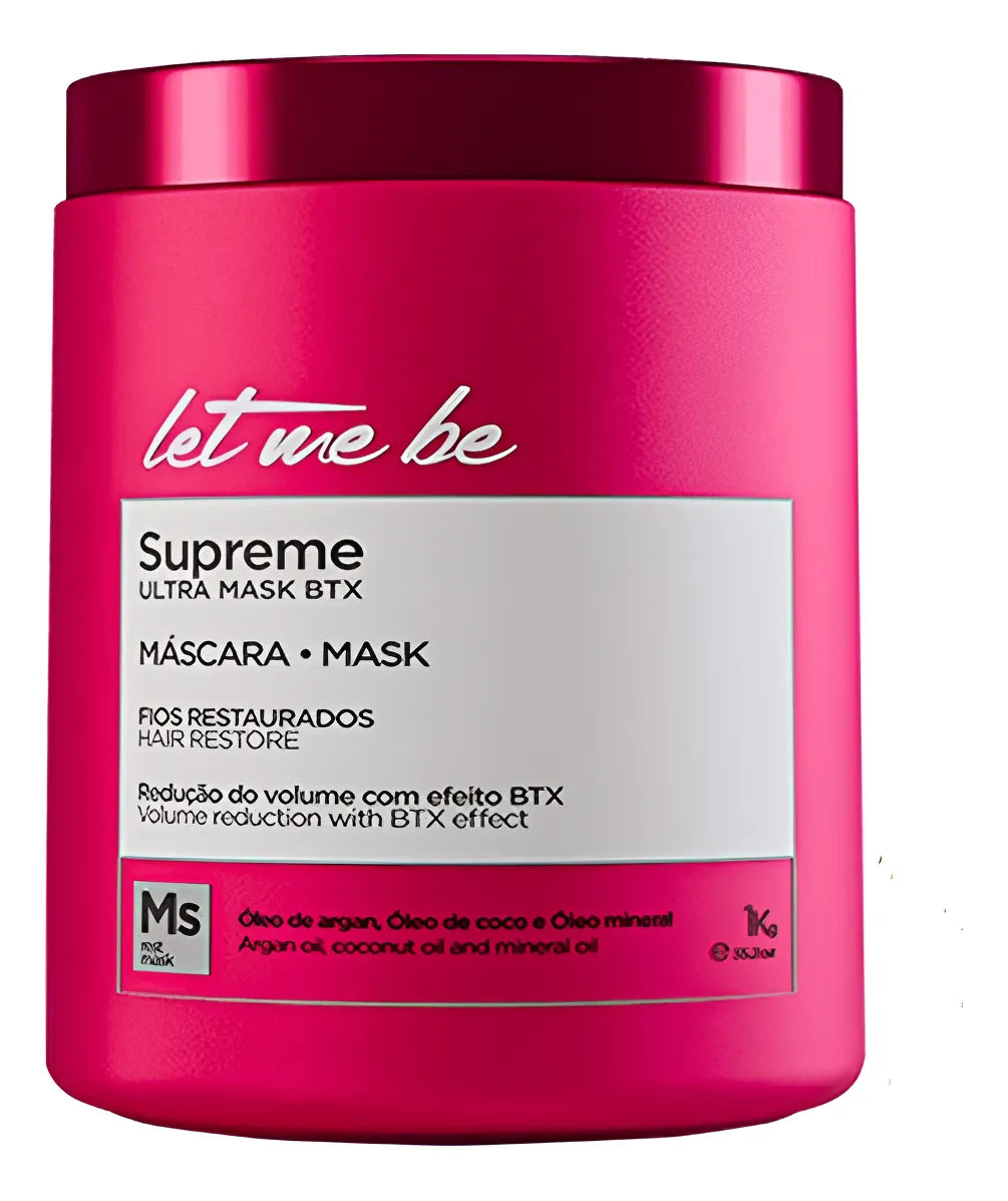 Let Me Be Supreme Ultra Deep Hair Mask Hair Restore Sealing Recovery Mask 1Kg - ProSalon