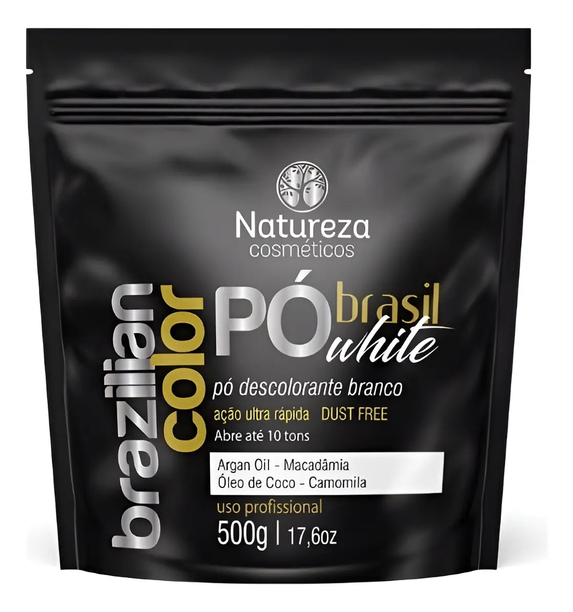 Polvo Decolorante Color Brasileño Profesional White Dust Free 500g - Natureza