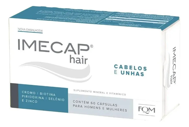 Complemento Capilar Cabello y Uñas 60 cap - Imecap