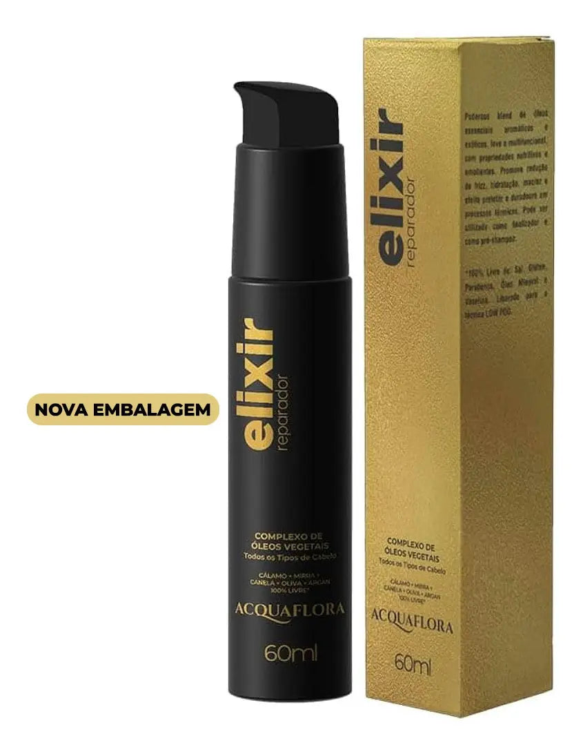 Repair Elixir Mezcla de Aceites Vegetales Tratamiento Nutritivo para el Cabello 60ml - Acquaflora