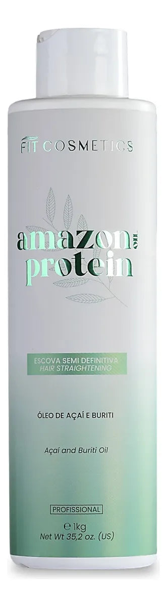 Fit Cosmetics Hair Serum and Oils Frizz Control Acai Oil Amazon Oil Reconstruction Treatment 1L - Fit Cosmetics