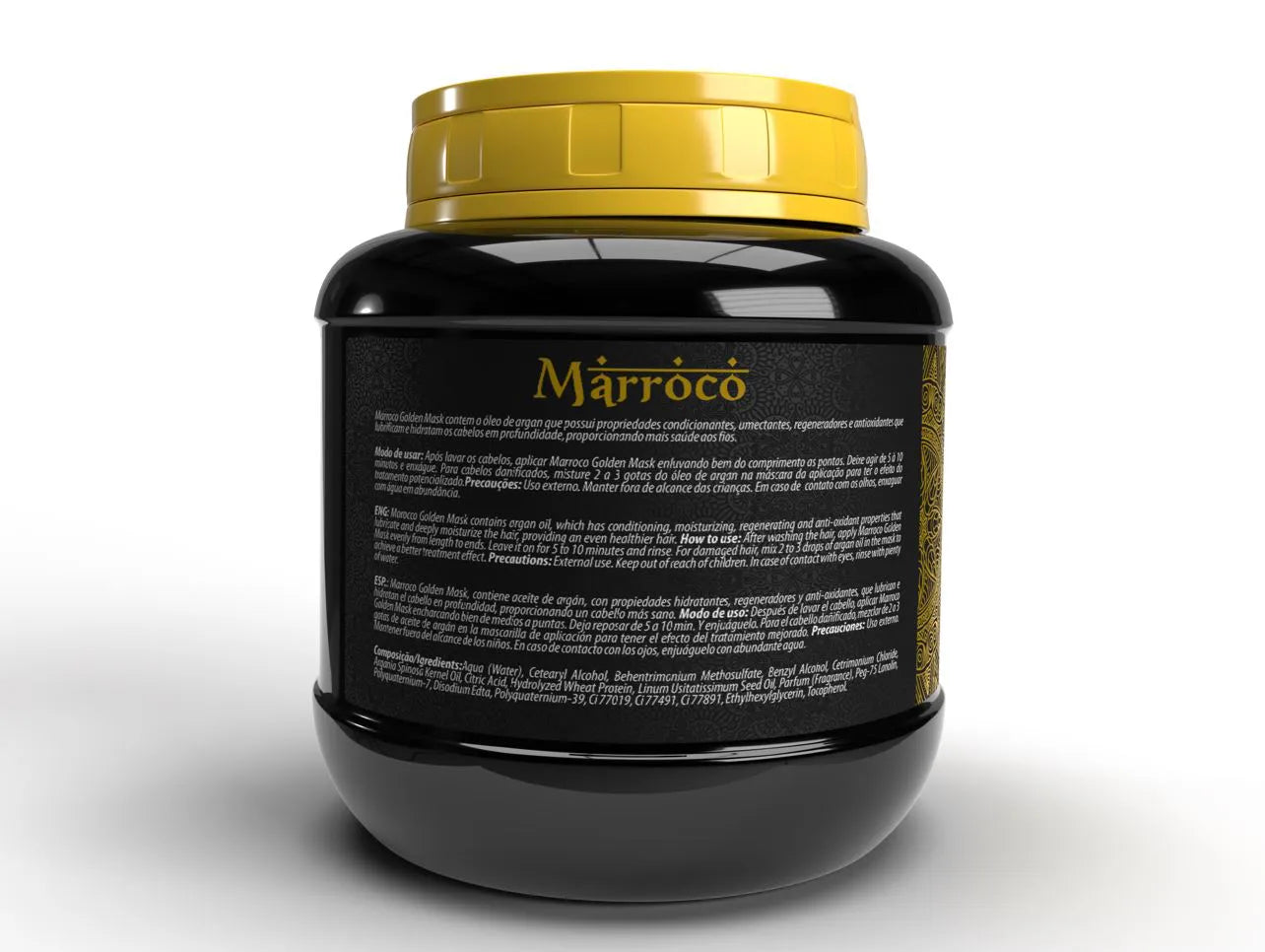 Floractive Home Care Set Marroco Golden Plus Argan Mask Hair Treatment Kit 2k / 4.4 lbs - Floractive