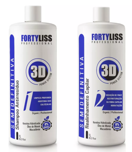 Forty Liss Home Care Set 3D Progressive Brush Realignment Power Semi Definitive Kit 2x1 - Forty Liss