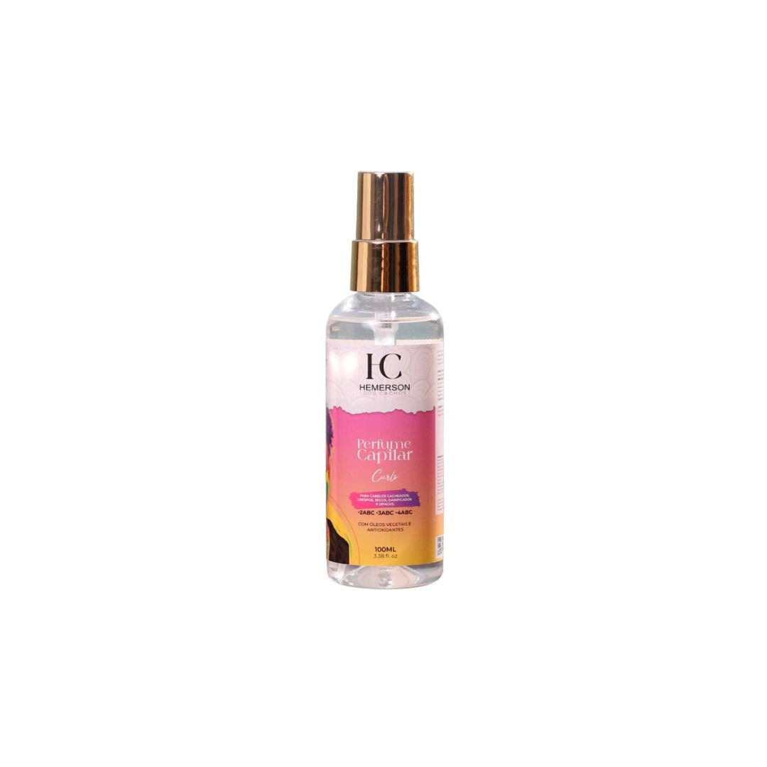 HEMERSON DOS CACHOS Hemerson dos Cachos Hair Perfume Fragance Curls Curly Hair Treatment 100ml (3.38 fl oz)