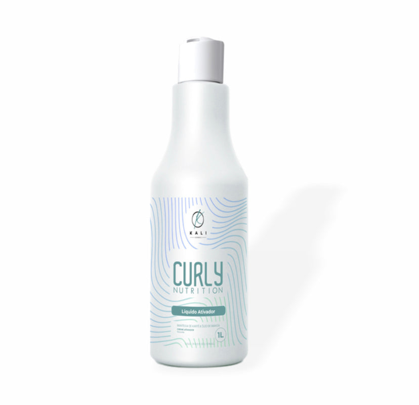 Kali Cosmetics Curly Hair Kali Cosmetics Curly Nutrition Activator Fluid Curls Relaxer Guanidine 1L / 33.8 fl oz