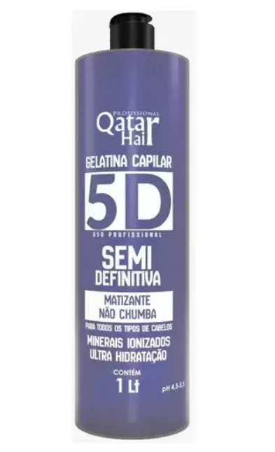 Liss Xtreme Hair Color 5D System Semi-Definitive Tinting Progressive Brush Gelatin 1L - Liss Xtreme