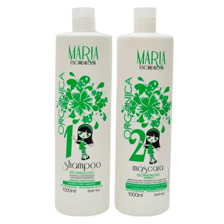 Maria Escandalosa Home Care Set Formaldehyde Free Progressive Reduction Brush Kit 2x1l - Maria Escandalosa