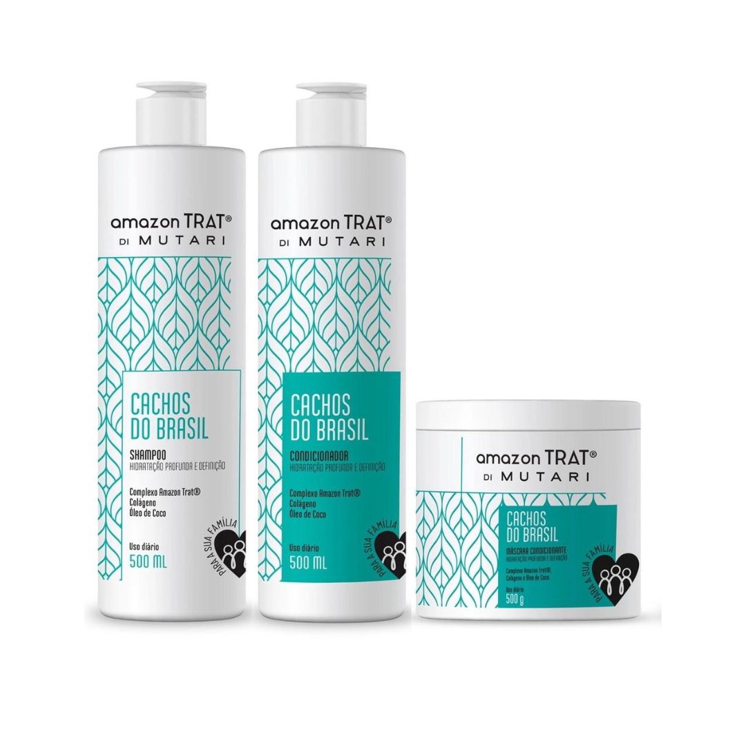 Mutari Curly Hair Mutari Cachos do Brasil Curly Hair Treatment Kit