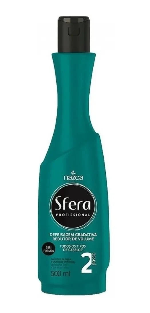 NAZCA Brazilian Keratin Sfera Professional Progressive Brush Intense Smooth Stranghtening 500ml - Nazca