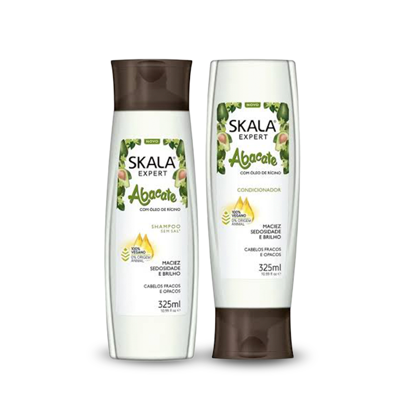 Shampoing SKALA 100% Pure - Revitalisant Profond Cheveux Bouclés - 200 Ml - Neuf