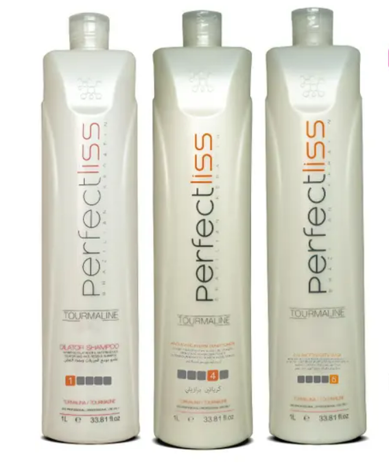 Visat Hair Brazilian Keratin Tourmaline Brazilian Progressive Brush Anti-Frizz - Perfect Liss