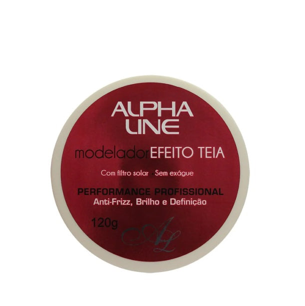 Alpha Line Hair Care Web Effect Modeler Anti Frizz Hair Styling Definition Finisher 120g - Alpha Line