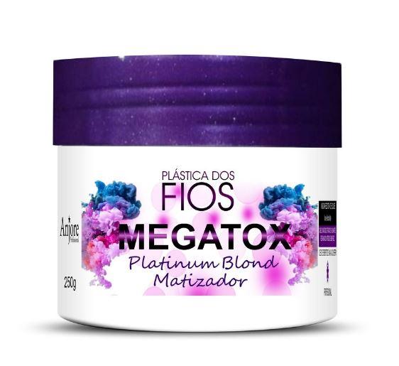 Mascarilla Capilar Reductora de Volumen Tonificante Violeta Megatox Plastic Wires Mask 250g - Anjore