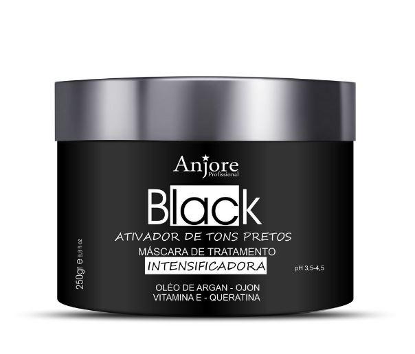 Activador Tonos Negros Tonificante Argan Ojon Queratina Vitamina E Mascarilla 250g - Anjore