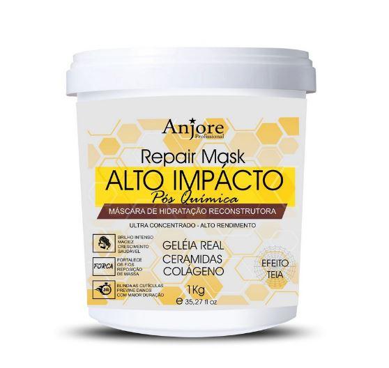 Mascarilla Hidratante Efecto Web Alto Impacto Tratamiento Jalea Real 1Kg - Anjore