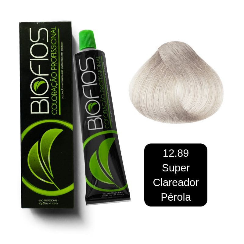 Biofios Profissional Hair Color Biofios Profissional 12.89 Super Whitening Pearl- Permanent Coloration 60g