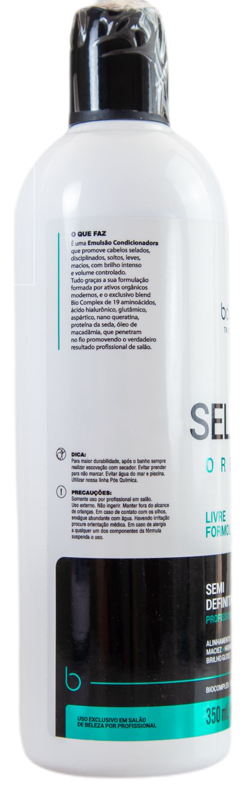 Borabella Brazilian Keratin Treatment Semi Definitive 3D Organic Sealing Formol Free Progressive 350ml - Borabella