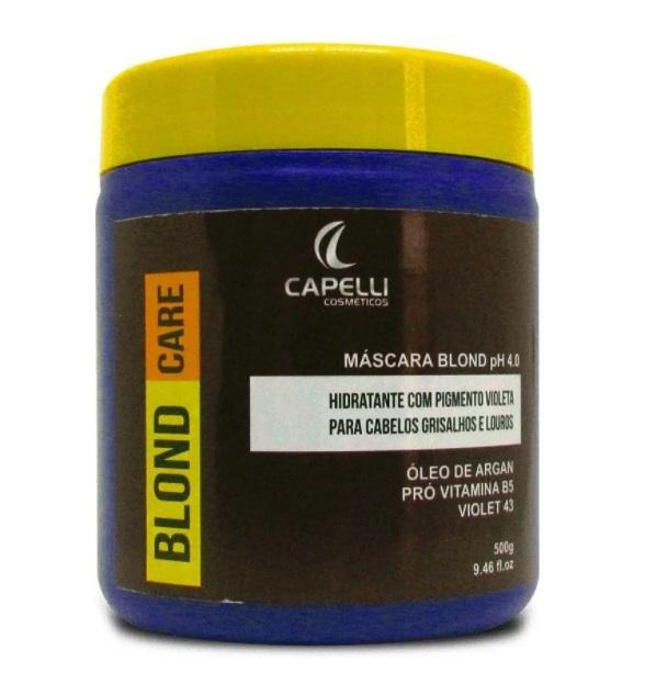 Capelli Hair Mask Blond Care Tinting Color Maintenance Treatment Anti Yellow Mask 500g - Capelli