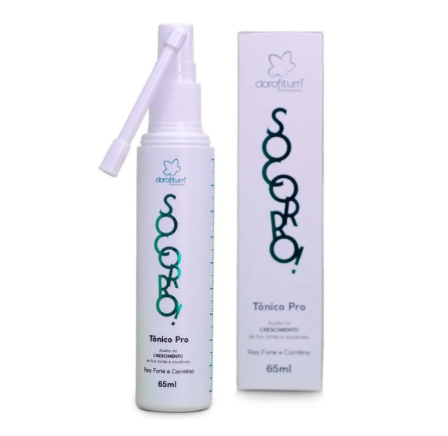Clorofitum Hair Care Socorro Pro Tonic Growth Strenghtening Hydration Treatment 65ml - Clorofitum