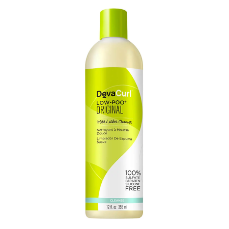 Ledelse skjorte Mængde penge Low Poo Soft Foam Cleaner Original Shampoo Curls Treatment 355ml - Dev