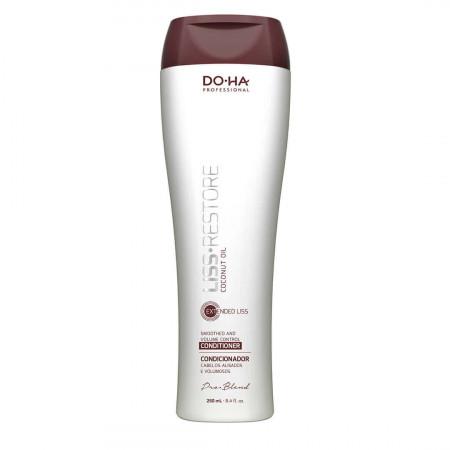 Acondicionador restaurador profesional de aceite de coco con queratina Extended Liss 250ml - Do-ha