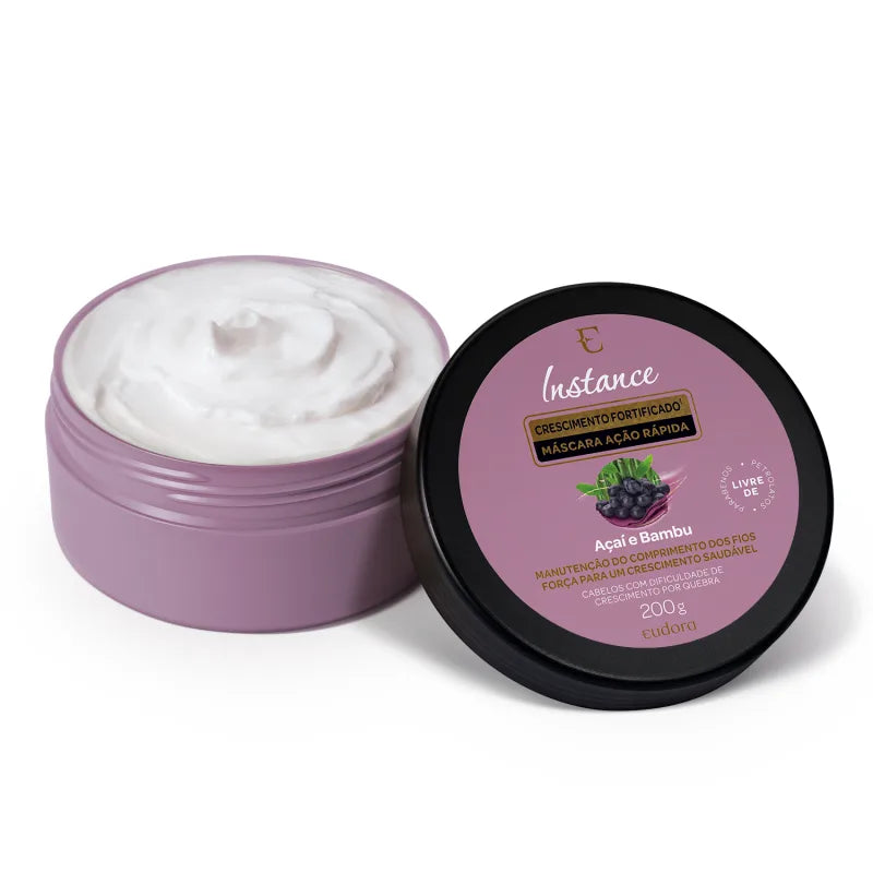 Eudora Hair Mask Eudora Instance Acai Bamboo Mask 200g / 7.05 fl oz