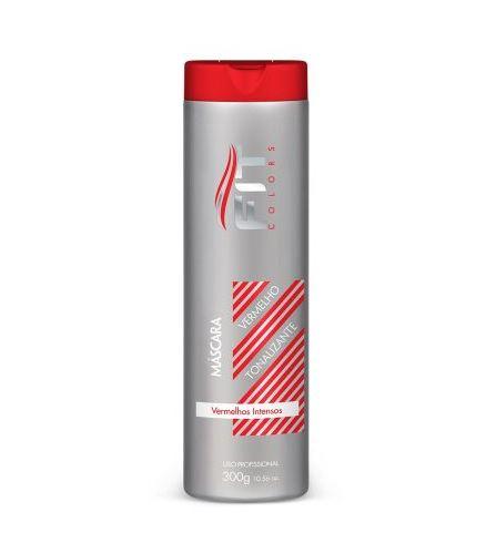 Fit Cosmetics Hair Mask Professional Color Intense Red Tone Tinting Protection Mask 300g - Fit Cosmetics