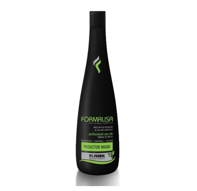 Formalisa Hair Straighteners Reductor Mask Formol Free Organic Progressive Brush Straightening 1L - Formalisa