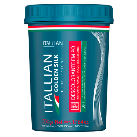 Hair Color Golden Silk polvo decolorante para el cabello sin polvo 500g - Itallian Hair Tech