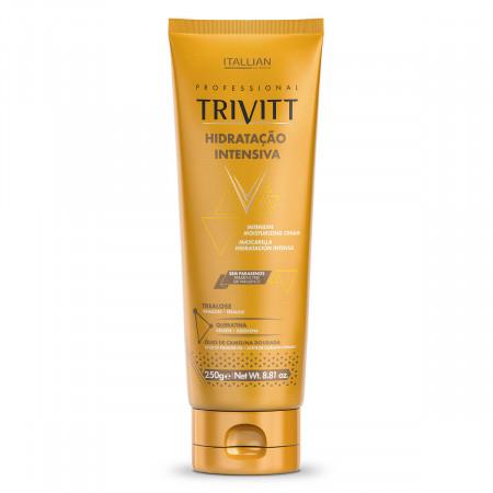 Keratin Trivitt Intensive Moisturizing Cream Hair Mask 250g - Itallian Hair Tech