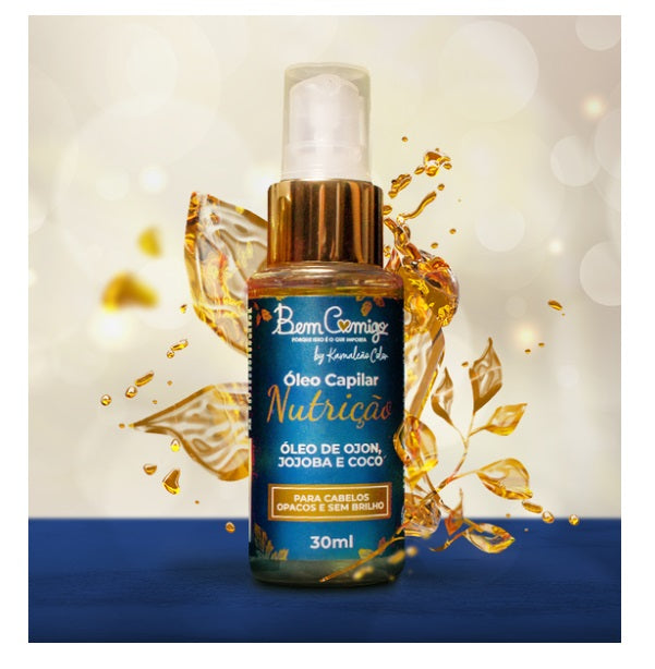 Kamaleão Color Hair Care Bem Comigo Hair Nourishing Oil Ojon Jojoba Coconut 30ml- Kamaleão Color