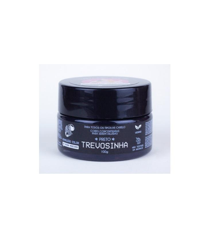 Kamaleão Color Hair Color Black Trevosinha Tinting Pigment Maíra Medeiros Mask 100ml - Kamaleão Color