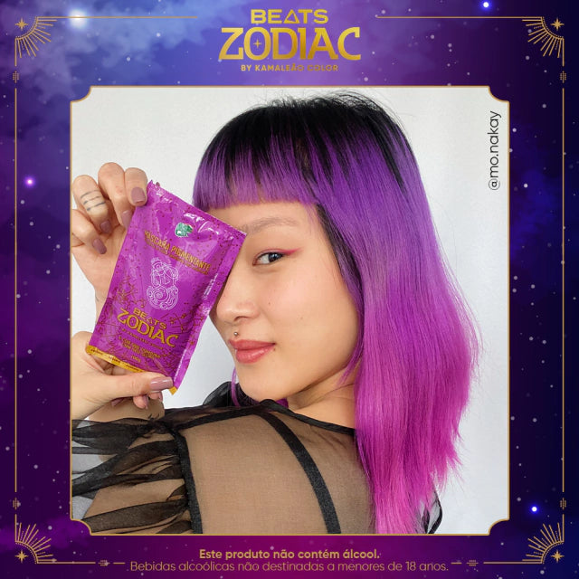 Kamaleão Color Hair Color Kamaleão Color Aquário Beats Zodiac Pigment Mask 100g / 3.52 fl oz