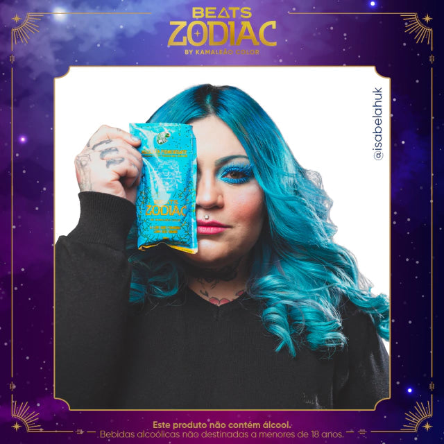 Kamaleão Color Hair Color Kamaleão Color Câncer Beats Zodiac Pigment Mask 100g / 3.52 fl oz