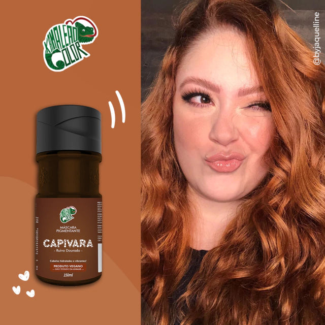 Kamaleão Color Hair Color Kamaleão Color Capivara Pigment Mask 300ml / 10.14 fl oz