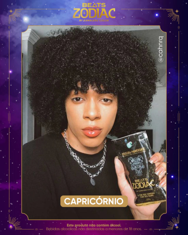 Kamaleão Color Hair Color Kamaleão Color Capricórnio Beats Zodiac Pigment Mask 100g / 3.52 fl oz