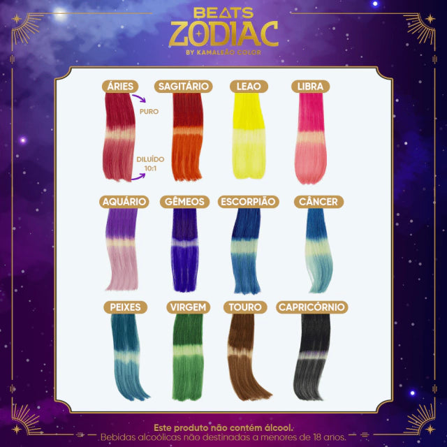 Kamaleão Color Hair Color Kamaleão Color Leão Beats Zodiac Pigment Mask 100g / 3.52 fl oz