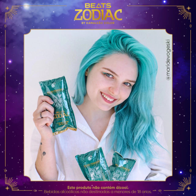 Kamaleão Color Hair Color Kamaleão Color Peixes Beats Zodiac Pigment Mask 100g / 3.52 fl oz