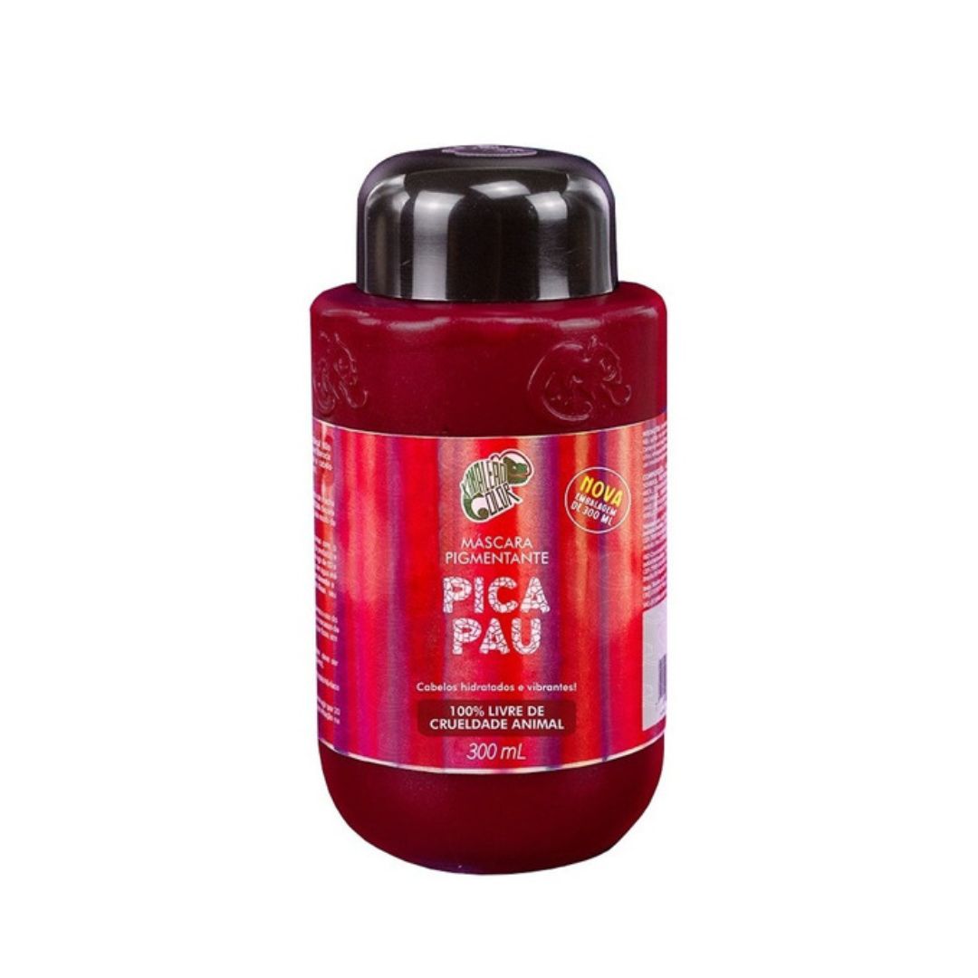 Kamaleão Color Hair Color Kamaleão Color Pica Pau Pigment Mask 300ml / 10.14 fl oz