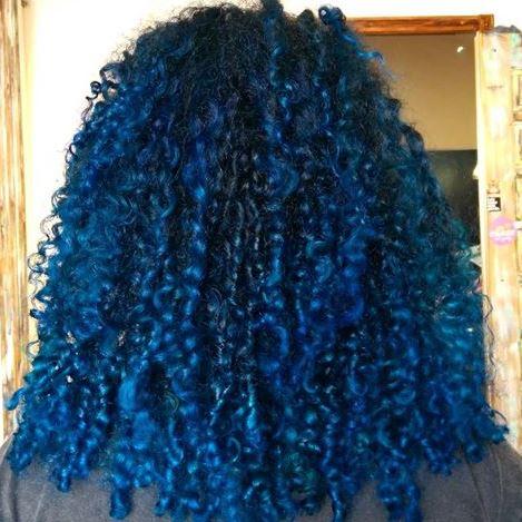 Kamaleão Color Home Care Brazilian Azulão Dark Blue Tinting Pigment Vegan Mask 150ml - Kamaleão Color