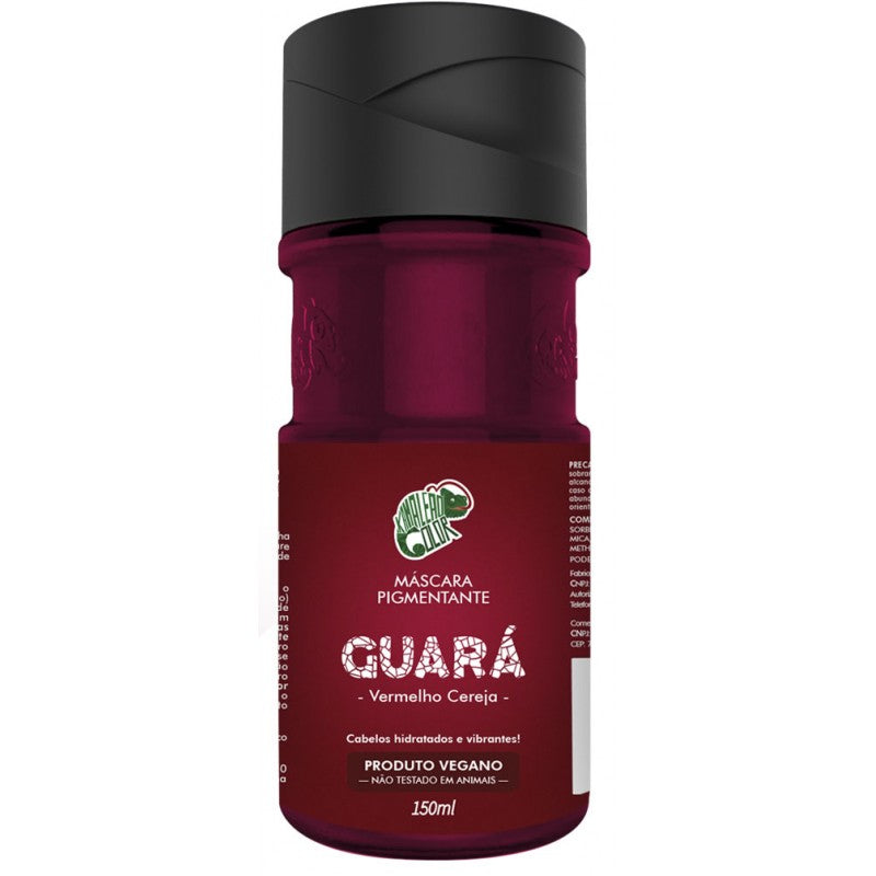 Kamaleão Color Home Care Brazilian Guará Cherry Red Tinting Pigment Vegan Mask 150ml - Kamaleão Color