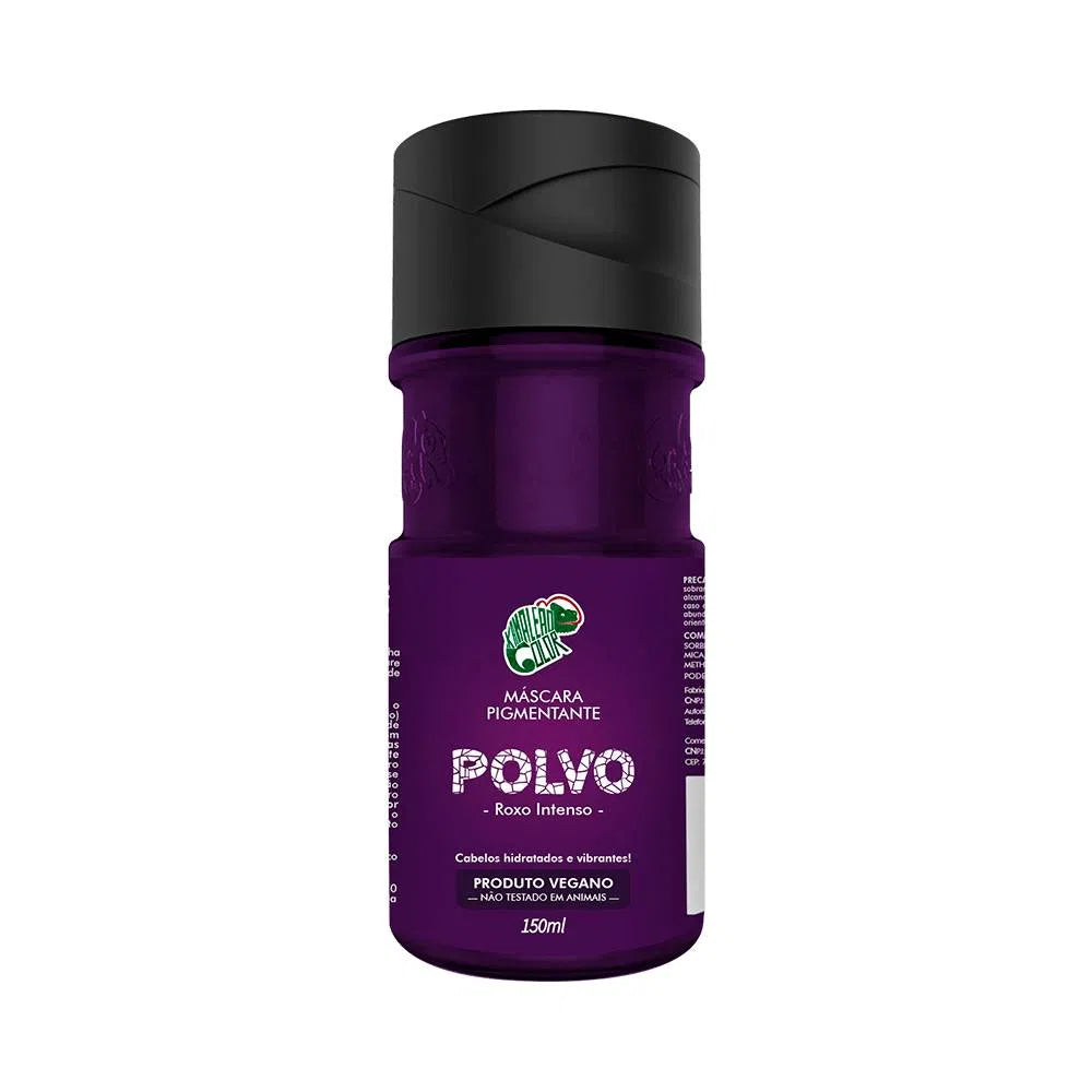 Kamaleão Color Home Care Octopus Polvo Intense Purple Tinting Pigment Vegan Mask 150ml - Kamaleão Color