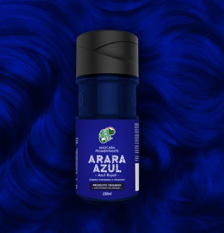 Kamaleão Color Home Care Royal Blue Arara Azul Tinting Pigment Vegan Mask 150ml - Kamaleão Color