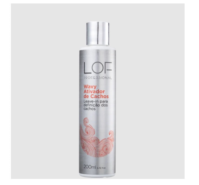LOF Professional Hair Care Wavy Curls Activator Leave-in Hair Definition Finisher 200ml - LOF Professional