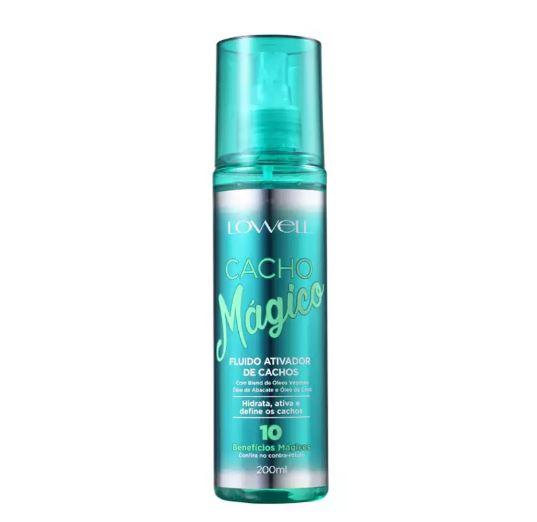 Fluido activador de rizos mágicos de coco y aguacate moldeador hidratante 200ml - Lowell