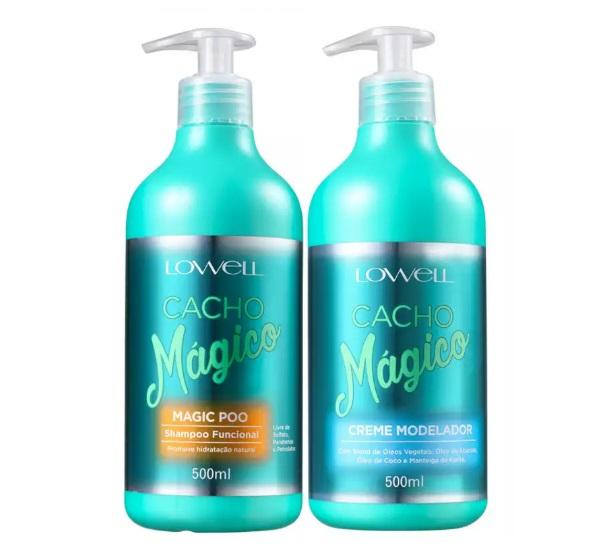 Professional Magic Curls Shampoo and Modeling Shaper Cream 2x500ml - Lowell