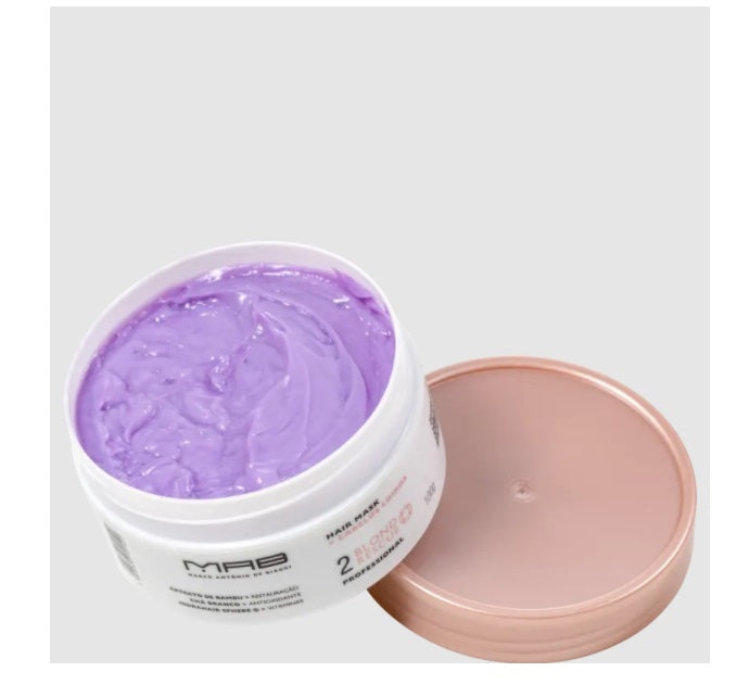 MAB Hair Care Blond Rescue Hair Color Maintenance Moisturizing Protection Mask 100g - MAB
