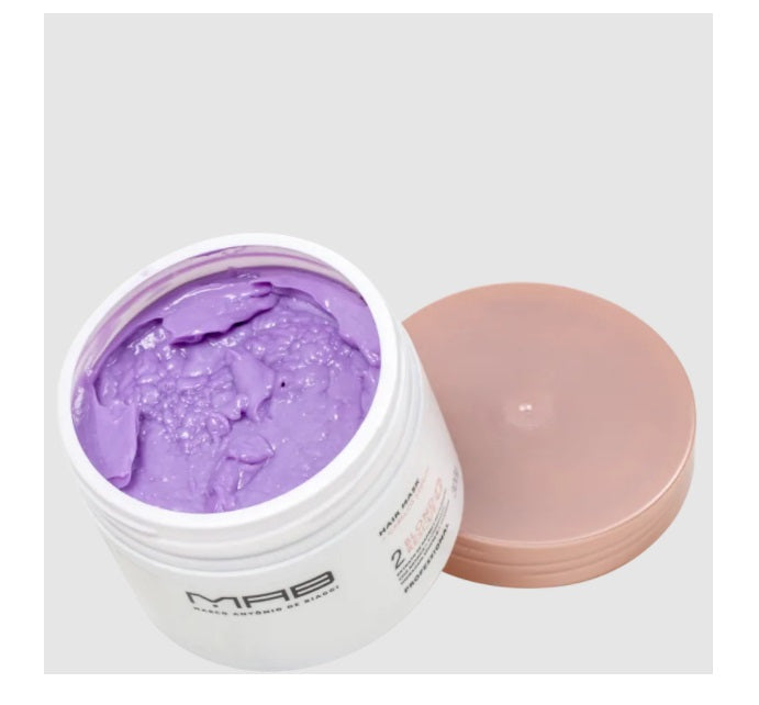 MAB Hair Care Blond Rescue Hair Color Maintenance Moisturizing Protection Mask 300g - MAB