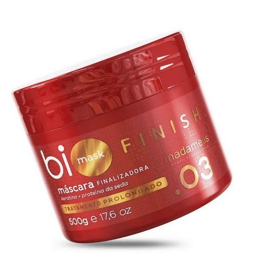Bio Redun Finisher Mascarilla Capilar de Proteína de Seda Queratina Orgánica 500ml - Madamelis